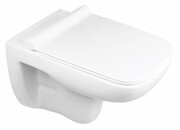 Oltens Ribe miska wisząca PureRim z deską Slim wolnoopadającą 42011000