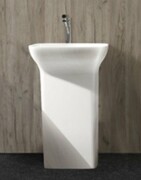 Vayer Serpens umywalka wolnostojąca 54x30x85cm biała 054.030.085.3-4.0.3.0.0