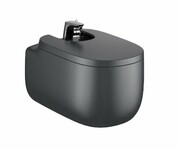 Roca Beyond bidet podwieszany z otworami pod pokrywę onix A3570B6640