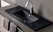 Bathco Montevideo Negro umywalka 81x46cm wpuszczana 4012NEG
