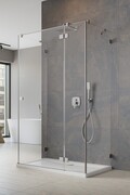 Radaway Essenza Pro Brushed Nickel Kdj+S kabina 70x110x70cm prawa szczotkowany nikiel 10097311-91-01R/10098070-01-01/10098070-01-01