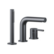 Excellent Pi bateria wannowa 3 otworowa grafit szczotkowany AREX.1234AB