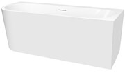 Oltens Hulda wanna wolnostojąca 170x80 cm narożna prawa biały połysk 11004000