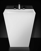 Marmorin Tebe 700 umywalka stojąca z 3 otworami na baterie biała 70x50 P530070020013