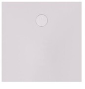 Sanplast Structure Mineral B-M/STRUCTURE brodzik kwadratowy 100x100x1,5 cm szary mleczny 645-360-0040-55-010