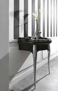 Kerasan Retro Stolik czarny pod umywalkę nogi złote 7362K3