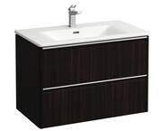 Laufen PALACE szafka z umywalką 80x45cm Ciemny wiąz H8607052631041