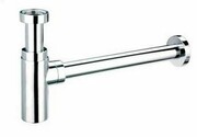 McAlpine Syfon umywalkowy rurowy chrom CA32MINI-CB