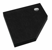 Schedpol Schedline Cameron Black Stone brodzik pięciokątny 90x90x12cm 3ST.C1PK-9090/C/ST