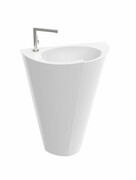 Marmorin Zora S umywalka stojąca z otworem biały połysk PS531020600OTW