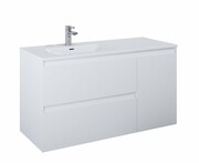 Elita Split szafka z umywalką i koszem cargo 120x63x46cm biały mat 168164/145955