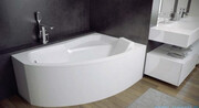 Besco Rima 170x110cm wanna asymetryczna prawa + obudowa + syfon #WAR-170-NP/OAR-170-P/L/19975