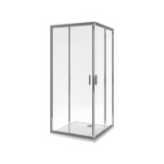 Excellent Seria 201 kabina kwadratowa 90x90 cm przejrzysta chrom KAAC.1802.900/N
