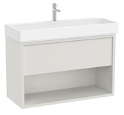 Roca Tura Unik zestaw szafka z umywalką 100x43x60 BIAŁY MAT A852037558