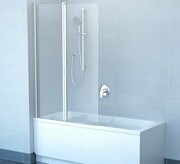 Ravak Chrome Parawan CVS2-100 L polerowane aluminium+transparent, lewy 7QLA0C00Z1