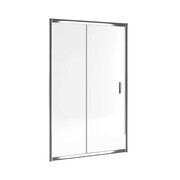 Excellent Seria 201 drzwi wnękowe przesuwne 120x190 cm chrom szkło przejrzyste KAAC.1805.1200.LP/N