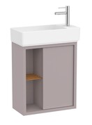 Roca Tura Unik zestaw szafka z umywalką 55x27x60 SZLACHETNY SZARY A852022559