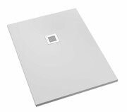 Schedpol Kalait Smooth White brodzik prostokątny 90x100cm 3.3115-M2