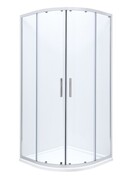 Roca Town-n Rondo kabina półokrągła 90x90cm szkło przejrzyste AMP2509012M