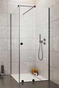 Radaway Furo Black KDJ RH kabina 100x75cm prawa szkło przejrzyste 10104492-54-01RU/10110510-01-01/10113075-01-01