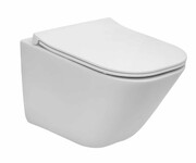 Roca Gap Square Compacto miska WC wisząca Rimless Supraglaze biała A34647AS00
