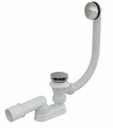 Ravak Syfon wannowy z przelewem click-clack chrom X01377