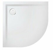 Sanplast Space Mineral brodzik półokrągły 100x100x1,5cm+syfon 645-290-0440-01-000