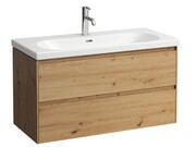 Laufen Lani szafka pod umywalkę 98x44cm dziki dąb H4035621122671