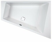 Sanplast Space Line Wanna trapezowa prawa+stelaż+adapter z pokrywką WTP/SPACE 180x140+SP, 610-100-1360-01-000