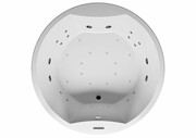 Riho Colorado wanna okrągła 180cm z hydromasażem JOY prawa B038011005
