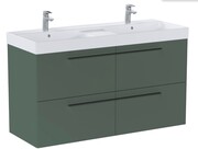 Roca Ella szafka 118x44x63 ZIELONY MAT A857772534