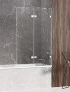 New Trendy Avexa parawan nawannowy 2-częściowy 120x150 cm prawa przejrzyste EXK-1959