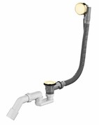 Oltens Oster syfon wannowy automatyczny z pokrętłem złoty 03001800