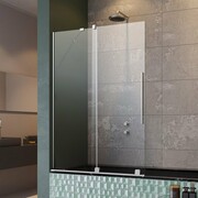 Radaway Furo PND II parawan nawannowy 180cm lewy szkło przejrzyste 10109938-01-01L/10112894-01-01