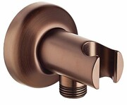 Omnires Art Deco przyłącze kątowe z uchwytem punktowym miedź antyczna szczotkowana 8869ORB ___ RABAT W KOSZYKU! ___