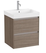 Roca Ona Unik zestaw szafka z umywalką 55x46x64 CIEMNY WIĄZ A851687511