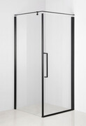Sea Horse Fresh Line Black kabina kwadratowa Prawa 90x90x200 cm przejrzyste BK260T09KP+