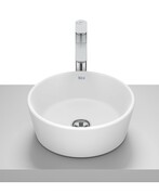 Roca Optica umywalka nablatowa 35x35 cm okrągła biały mat A327B15620