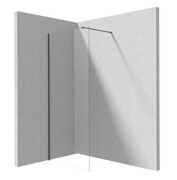 Deante Prizma Kabina ścianka prysznicowa Walk-in 70cm Titanium KTJ_D37P