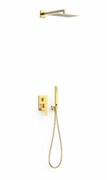 Tres Slim Exclusive zestaw prysznicowy złoty 20228004OR