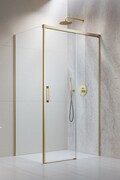 Radaway Idea Kdj Brushed Gold kabina 160x80cm prawa szczotkowane złoto 387046-99-01R/387051-99-01L