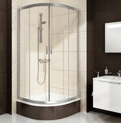 Ravak Blix BLCP4 Sabina kabina półokrągła 80x80 aluminium transparent Anticalc 3B240C40Z1