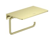Roca Hotels wieszak na papier z półką Brushed Gold Everlux-PVD A817581VA0