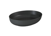 Elita Rika umywalka nablatowa ceramiczna 52x39cm Anthracite Matt 145004