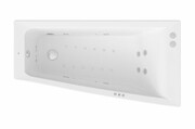 Roca Easy wanna 150x80cm prawa z hydromasażem Smart WaterAir Plus Opcja A24T279000