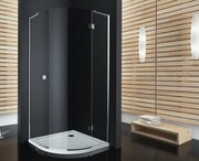 Atrium Roma kabina półokrągła 90x90x195 cm szkło: przejrzyste AF09B