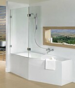 Riho Scandic NXT X500 parawan nawannowy lewy chrom 80x150cm G001169120