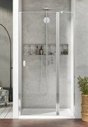 Radaway Nes Dwj II drzwi wnękowe 110cm prawe szkło przejrzyste 10036110-01-01R