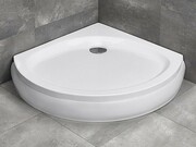 Radaway Patmos B Brodzik półokrągły 90x90 bez obudowy 4T99155-03B