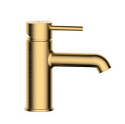 Oltens Molle bateria umywalkowa stojąca złoto szczotkowane 32200810